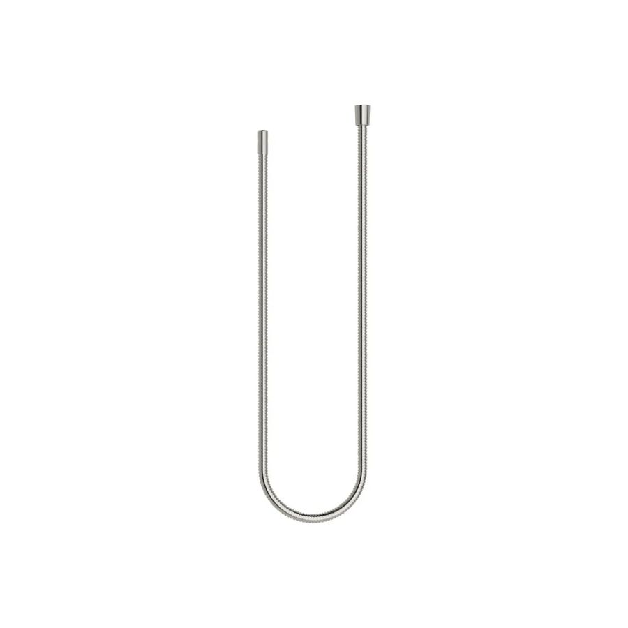 Metalen doucheslang uittrekbaar 1/2"x3/8"x1250mm plat. gebor
