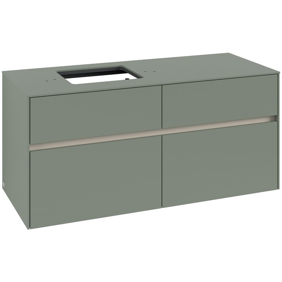 Wastafelonderkast Collaro 1200x548x500mm Soft Green C129B0AF