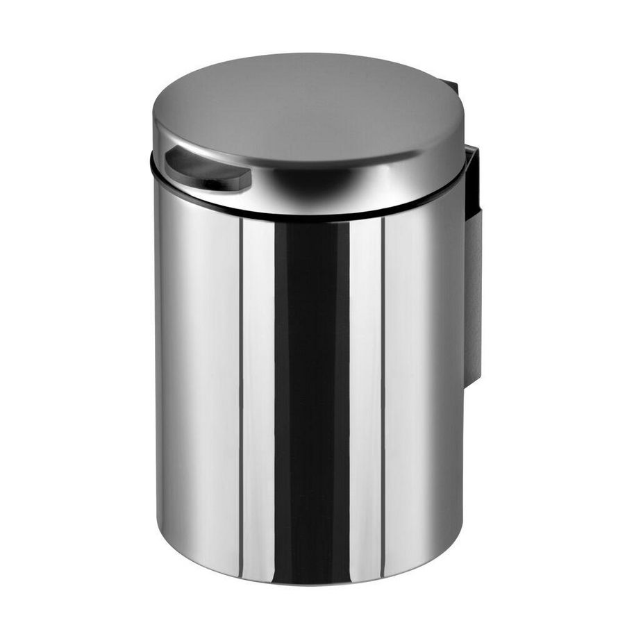 Wandafvalemmer 3ltr. RVS gepolijst HOTEL