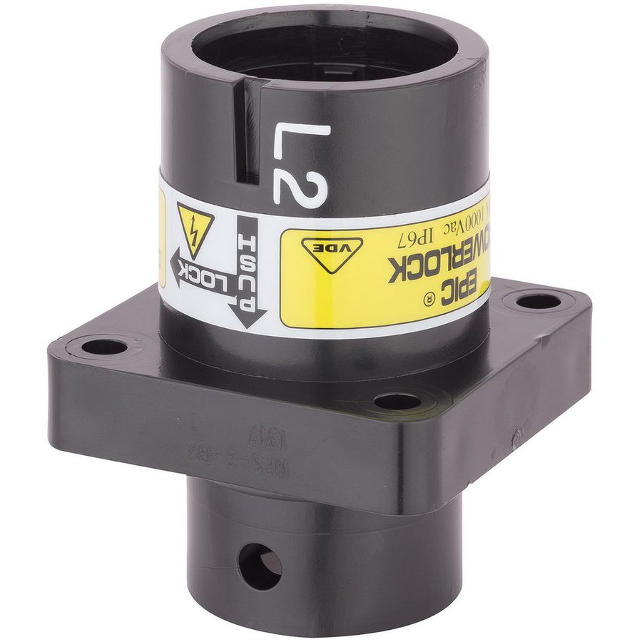 Ronde connector EPIC POWERLOCK A6 C L2/BK QP M12