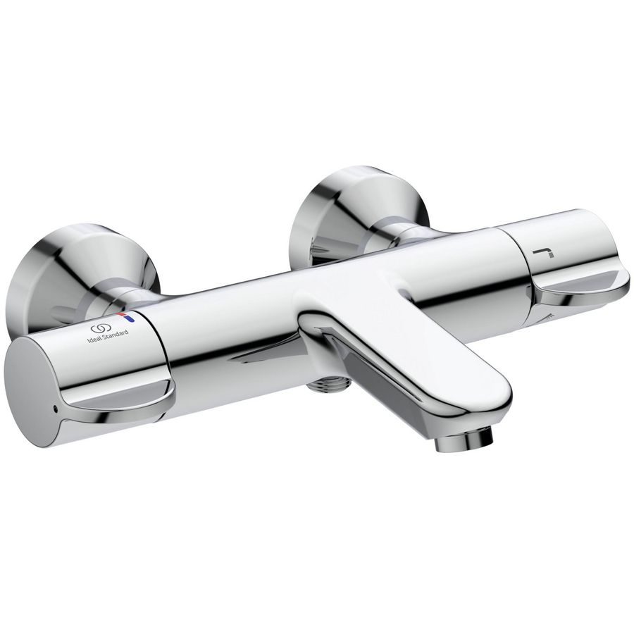 Ceraplus 2 badthermostaat chroom thermische desinfectie incl. s-koppeling