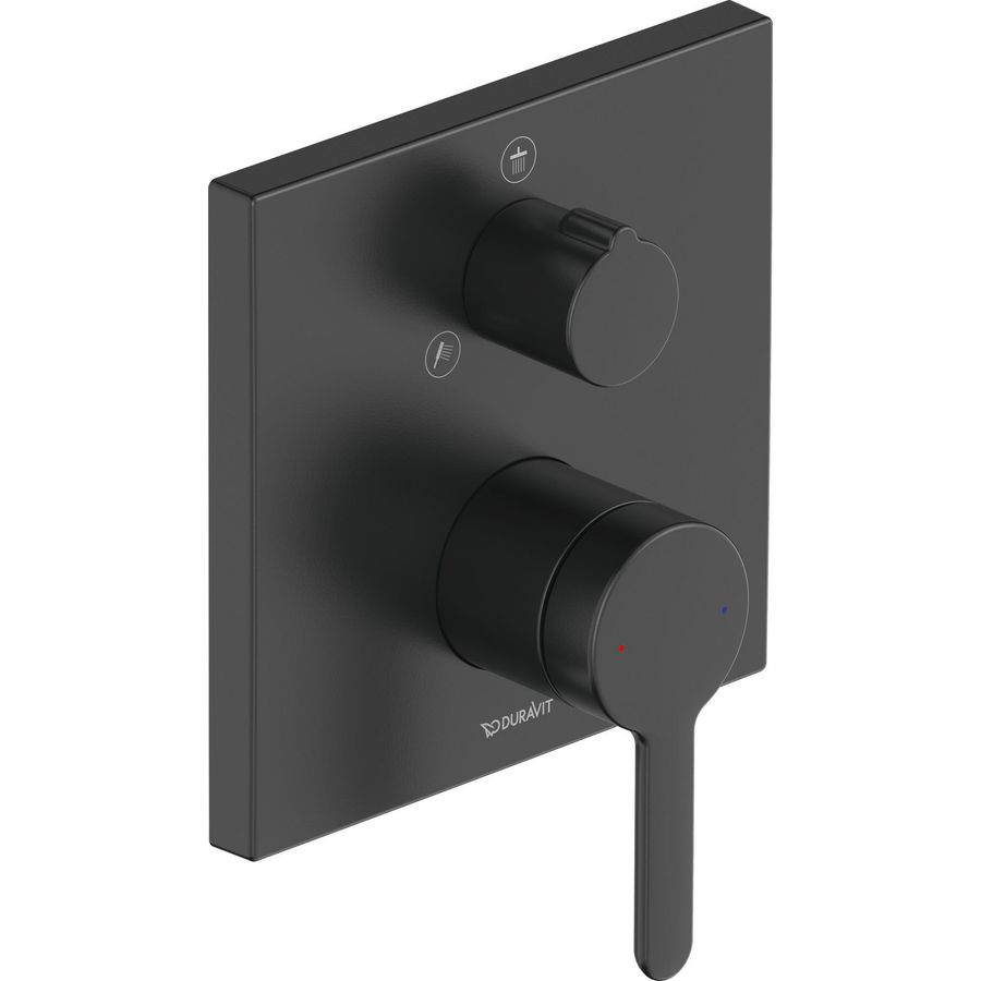 C.1 douchemengkraan omstel inb.vierk.