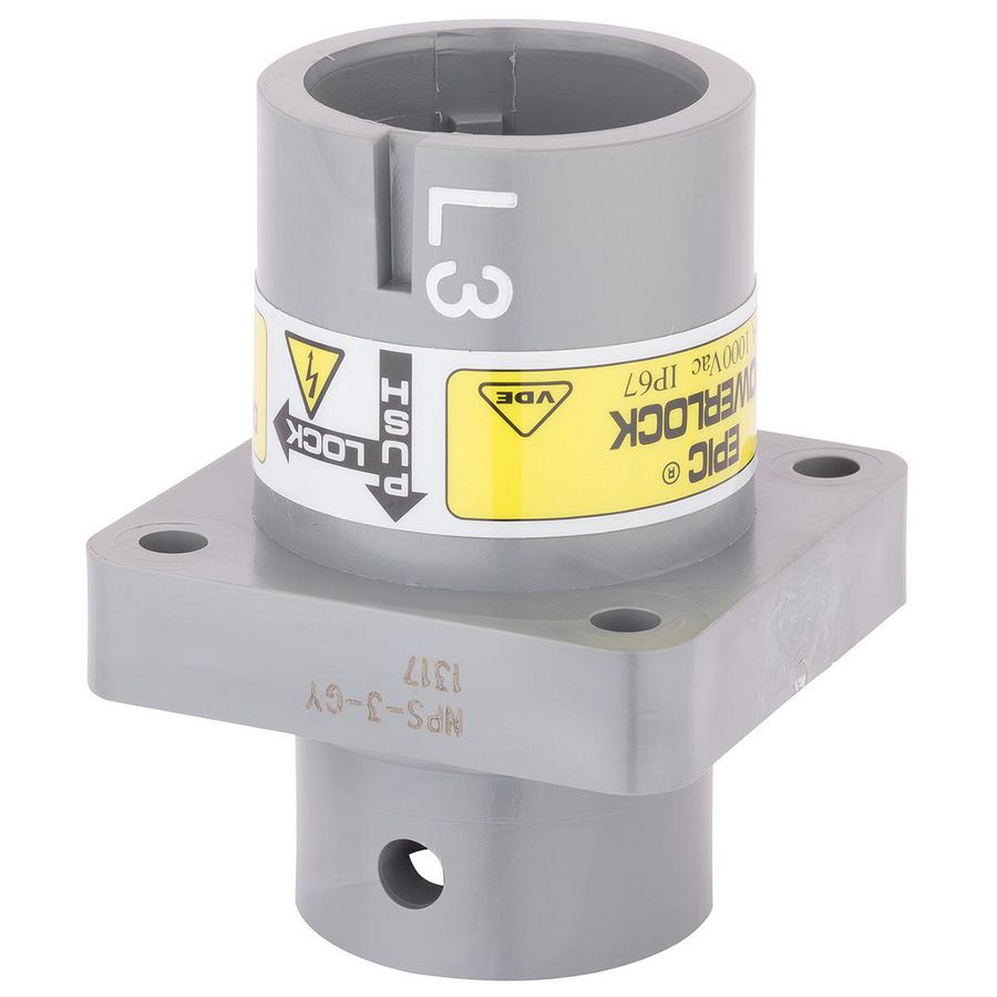 Ronde connector EPIC POWERLOCK A6 C L3/GY QP M12