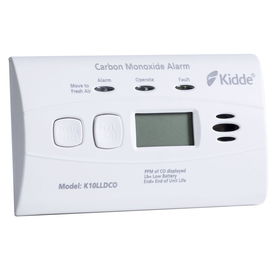 Kidde CO-melder K10LLDCO LCD display incl. lithiumbatterij (10 jaar) (809-152058)