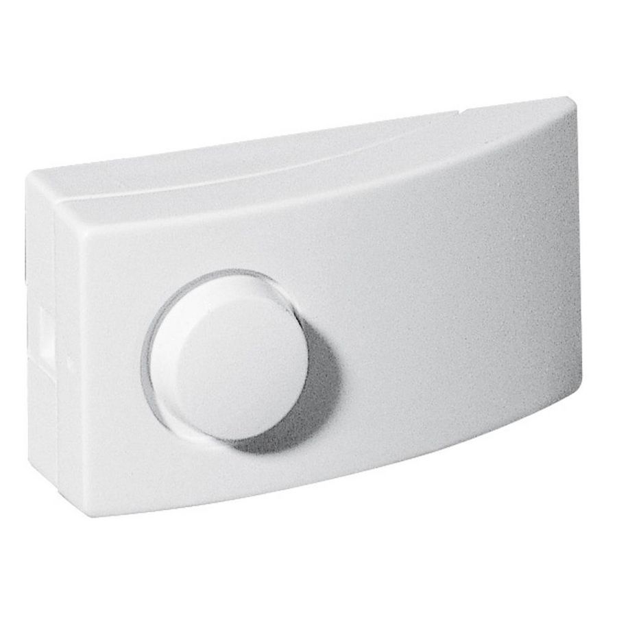 Drukknop 50x25x15mm Salsa 24V 2A IP30 IK06 wit