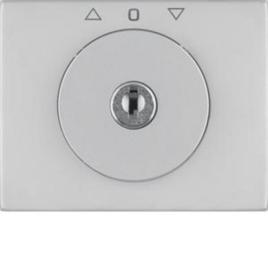 Centraalplaat + slot jaloezie berker K.1/K.5 edelstaal (3-stand uitneembaar)