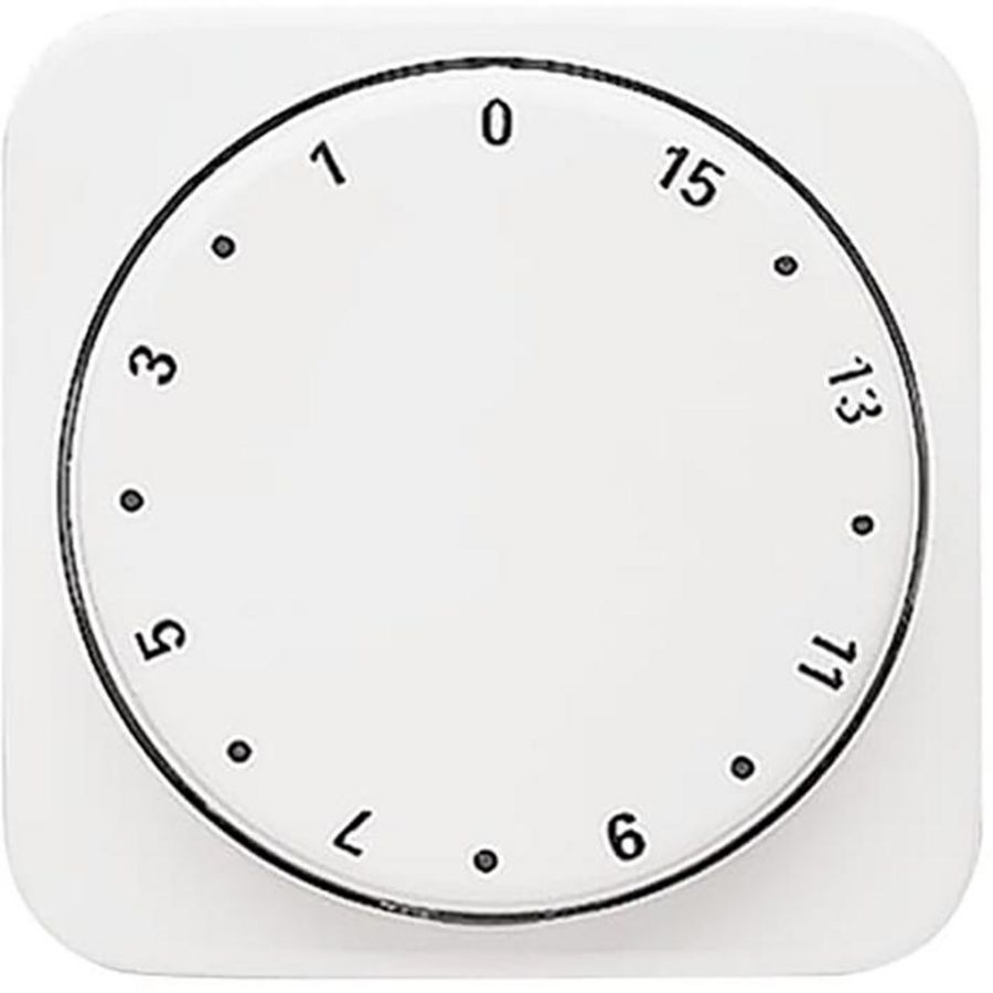 Centraalplaat + knop voor 1070U 15min R-alpin (1770-214-102)