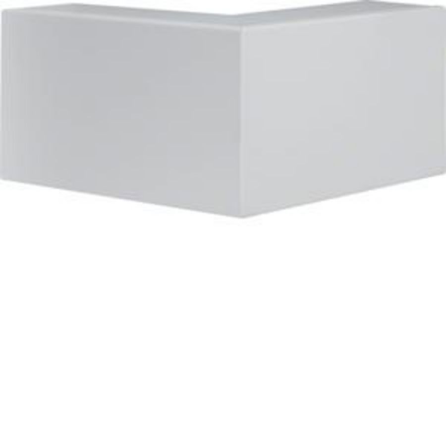 Buitenhoek voor goot 80x130mm FB lichtgrijs