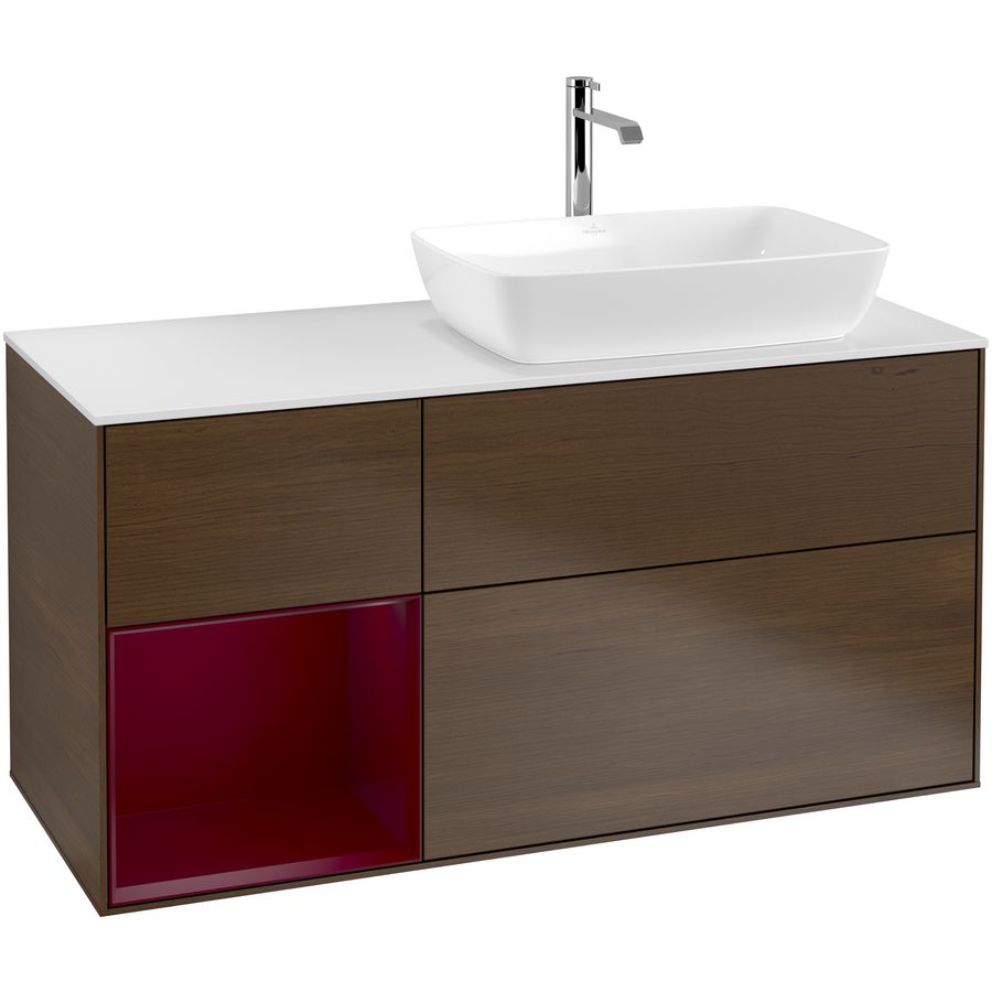 Wastafelonderkast Finion 1200x603x501mm W.Veneer G801HBGN