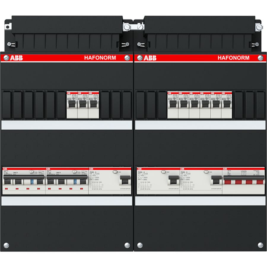 Groepenkast 3-fase 1 40A 4P ALS 63A 4P 30mA 1SPF006972F0010