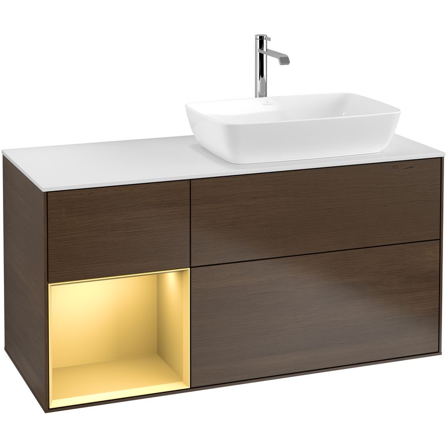 Wastafelonderkast Finion 1200x603x501mm W.Veneer G801HFGN