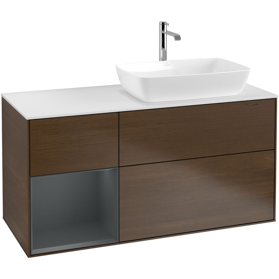 Wastafelonderkast Finion 1200x603x501mm W.Veneer G801HGGN