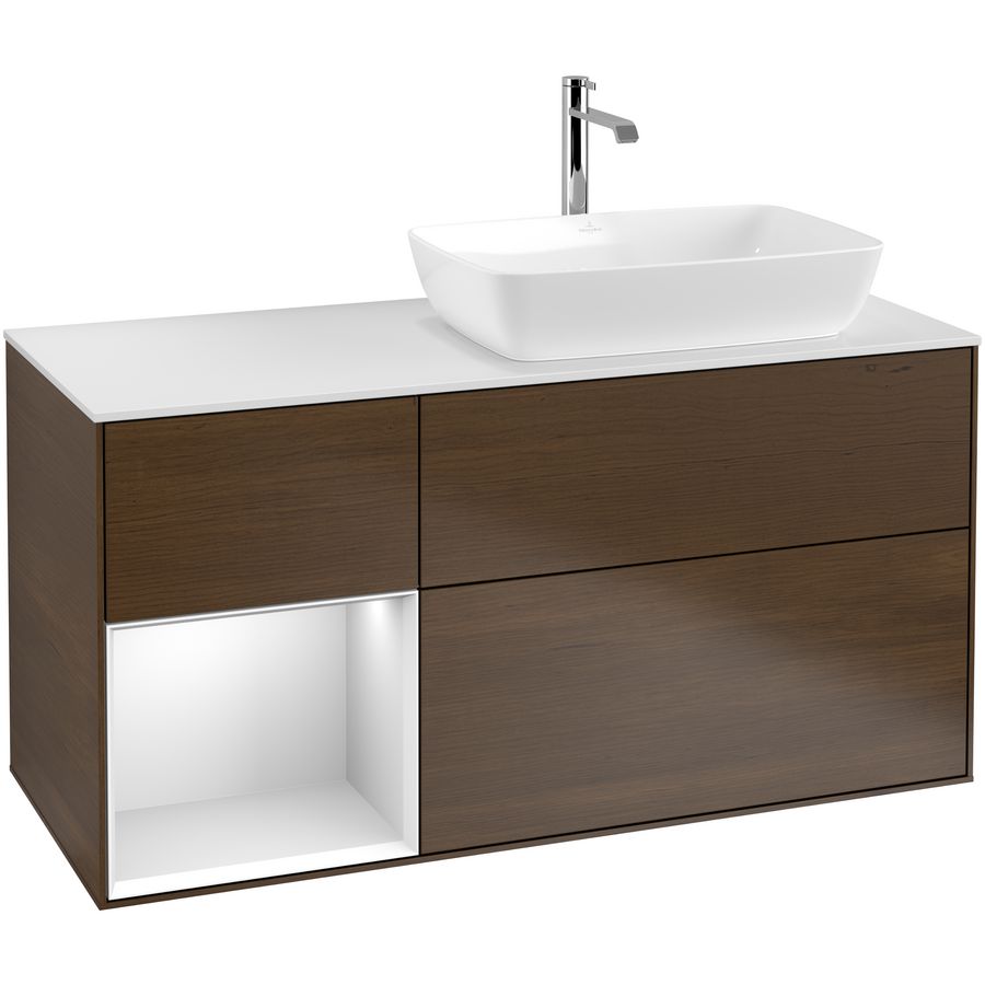 Wastafelonderkast Finion 1200x603x501mm W.Veneer G801MTGN
