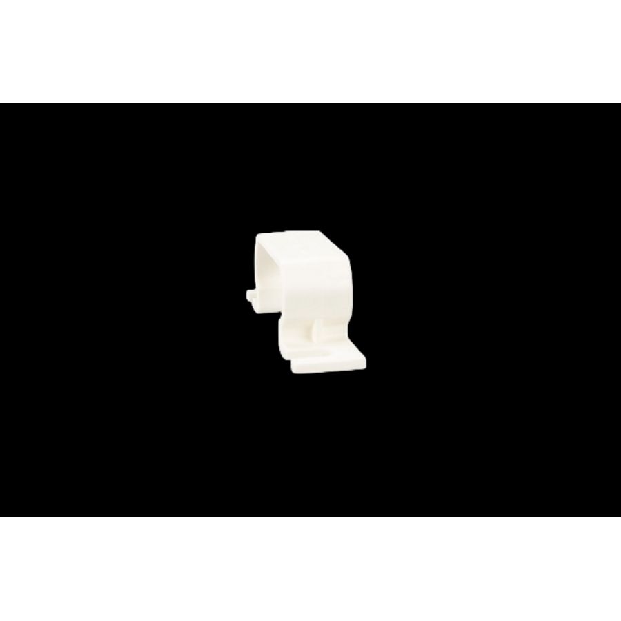Bevestigingsclip tbv meervoudige t-splitters wit (AC166 BC/ 3 w) VVE=10
