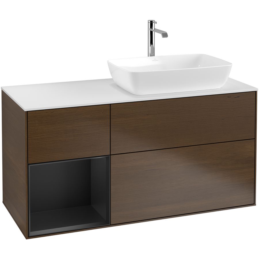 Wastafelonderkast Finion 1200x603x501mm W.Veneer G801PDGN