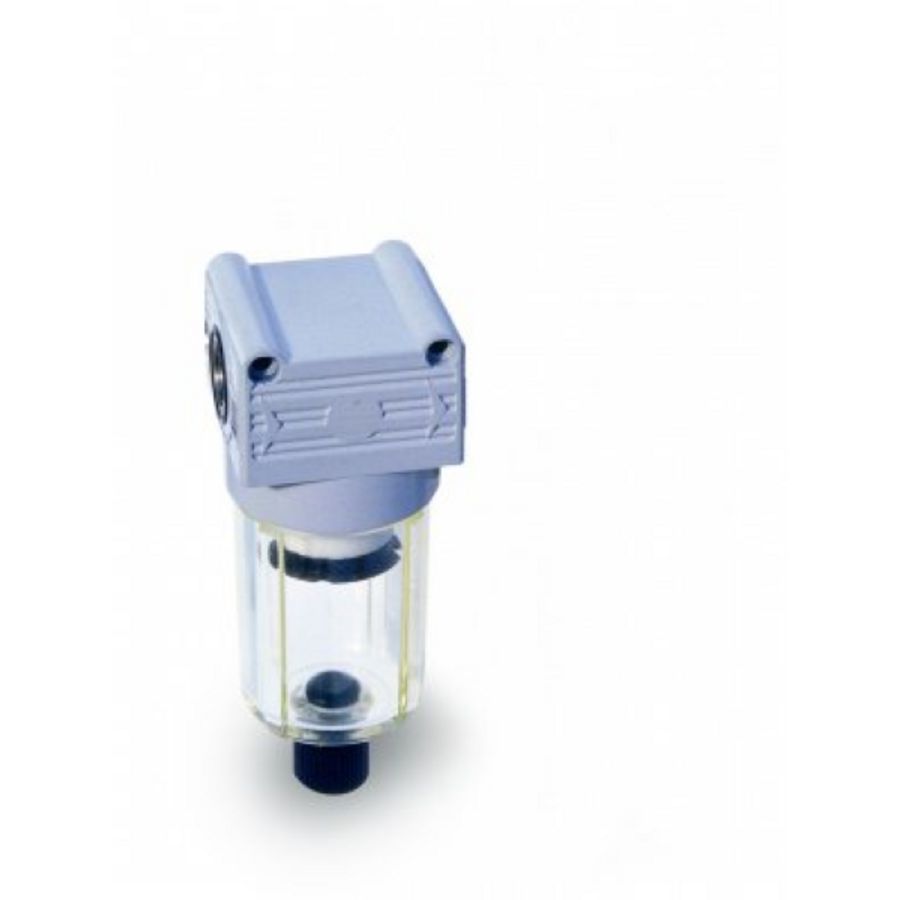 Olie- en waterafscheider 1/4" Binnendraad