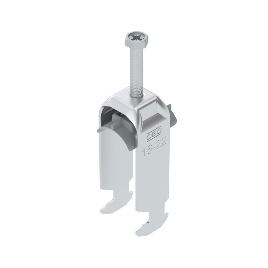 Beugelklem 2056 2-vdg 16-22mm aluminium VVE=50