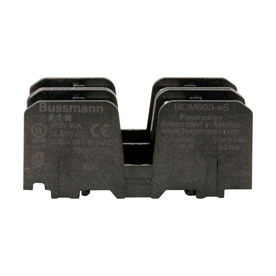BCM modulair zekeringblok Screw Two-pole VVE=5