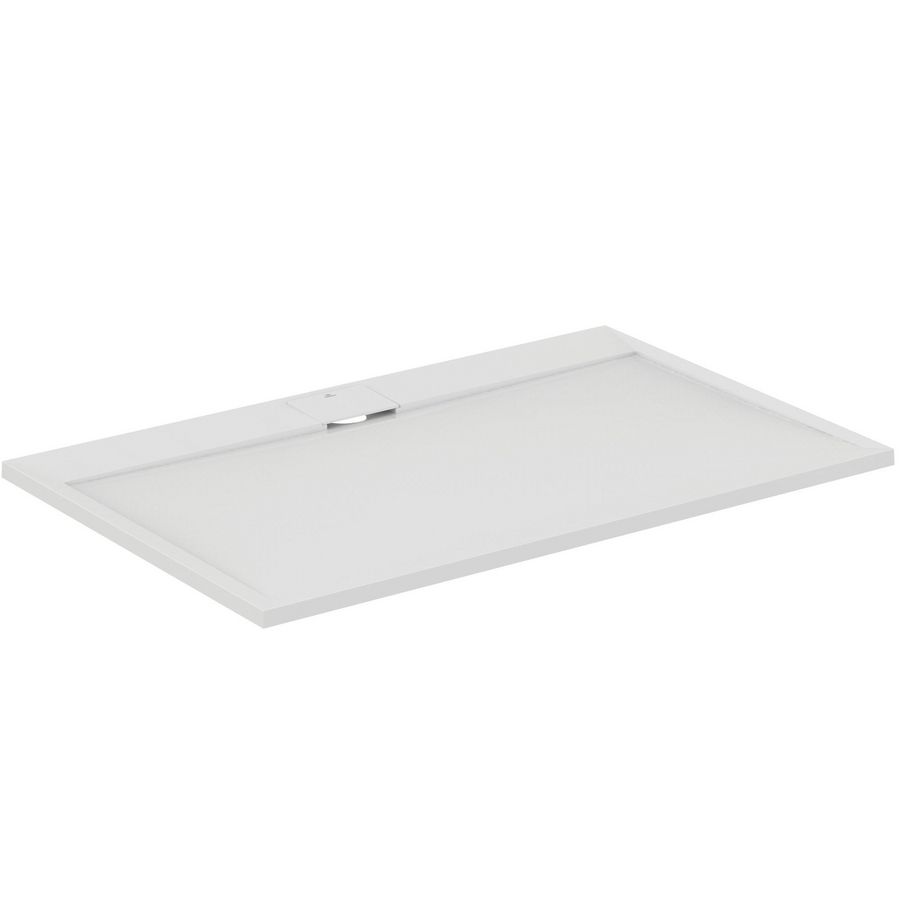 Douchebak I.LIFE ultra flat solid composiet 140x90cm rechthoekig wit