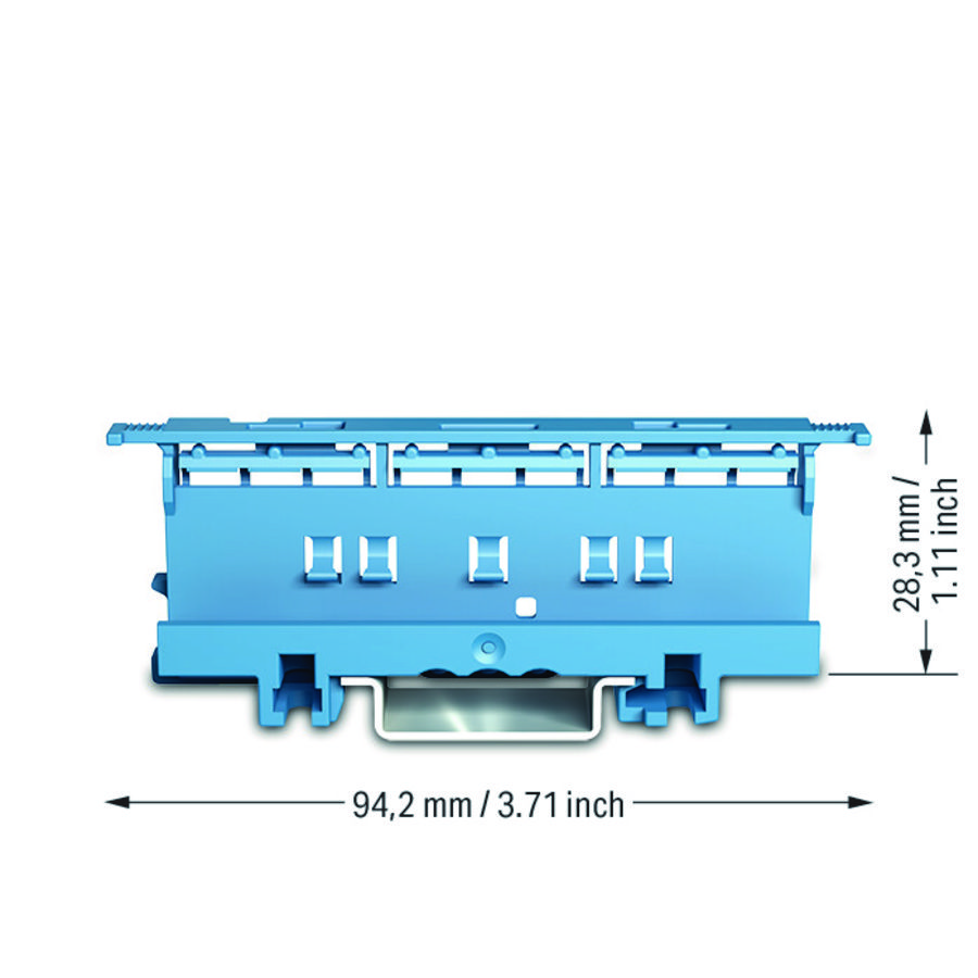 Bevestigingsadapter Serie 221 - 6mm² 221-510/000-006 VVE=10