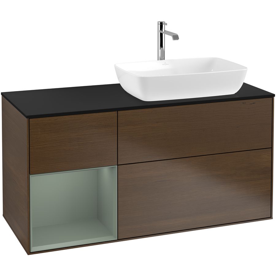 Wastafelonderkast Finion 1200x603x501mm W.Veneer G802GMGN