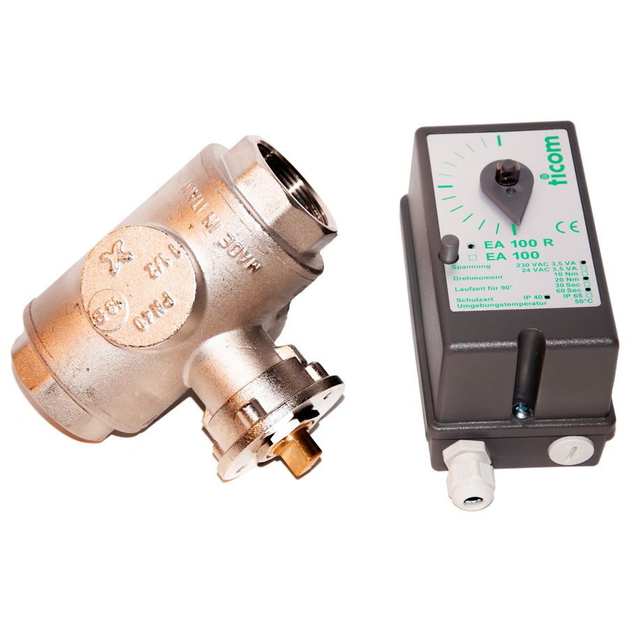 Omschakelklep verw./tapw. USV tbv SWC/WWC 1.1/2