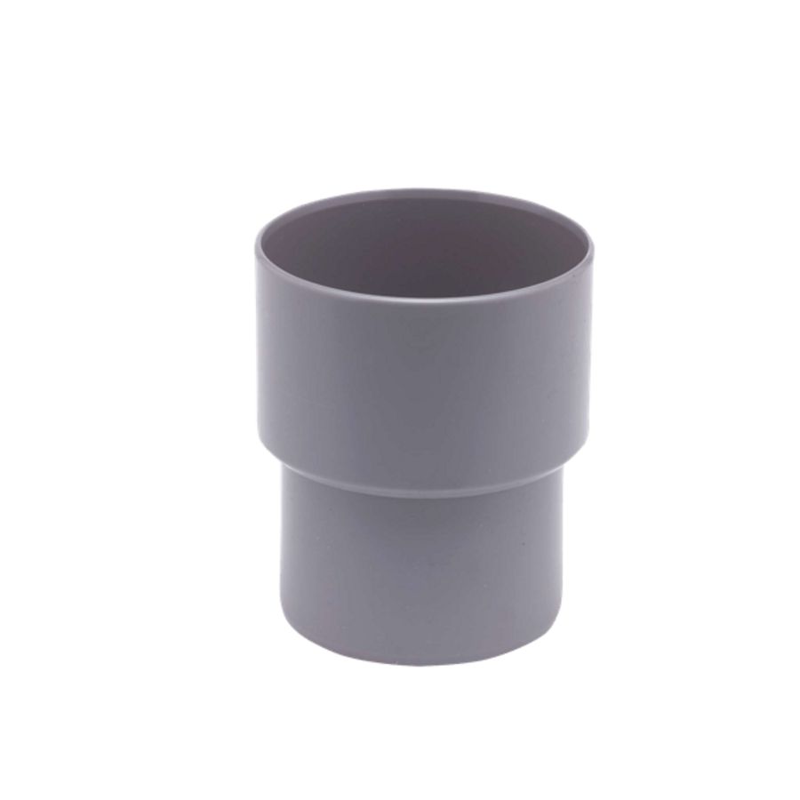 Reparatiemof PVC lijm 125mm mof/verjongde spie grijs