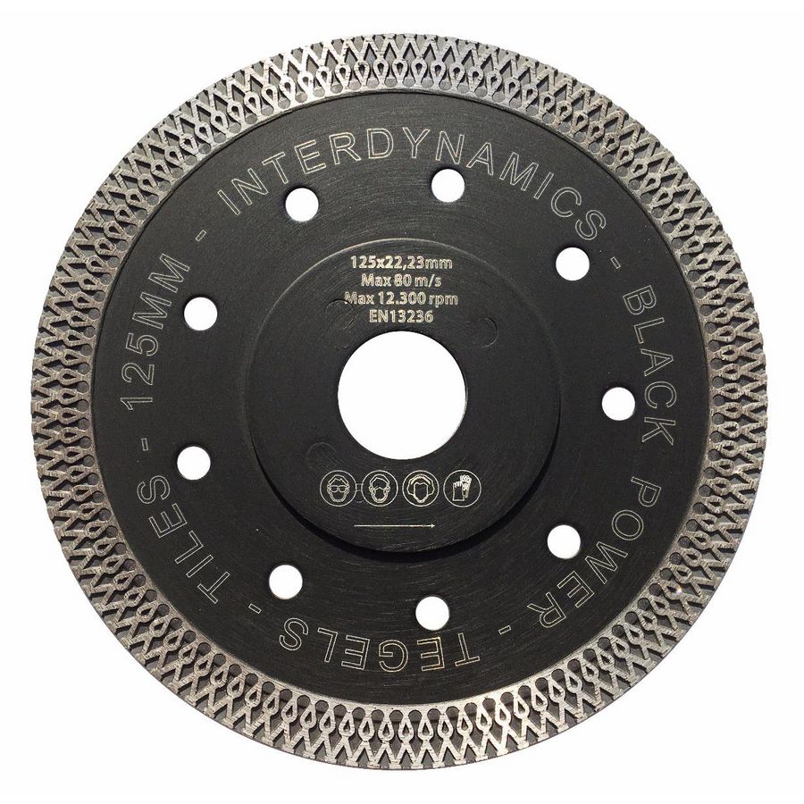 Tile Power Premium diamantzaagblad 115mm asgat 22.23mm