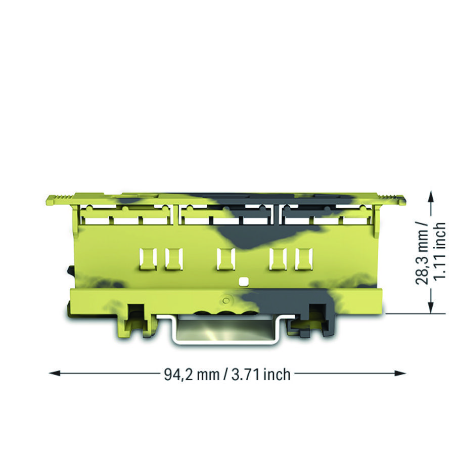 Bevestigingsadapter Serie 221 - 6mm² 221-510/000-053 VVE=10