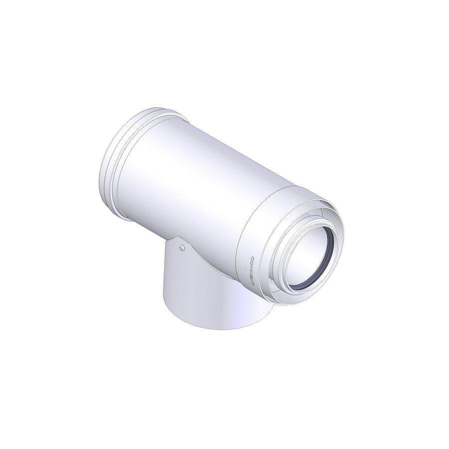 Inspectie t-stuk Ø80/125 d-p/a