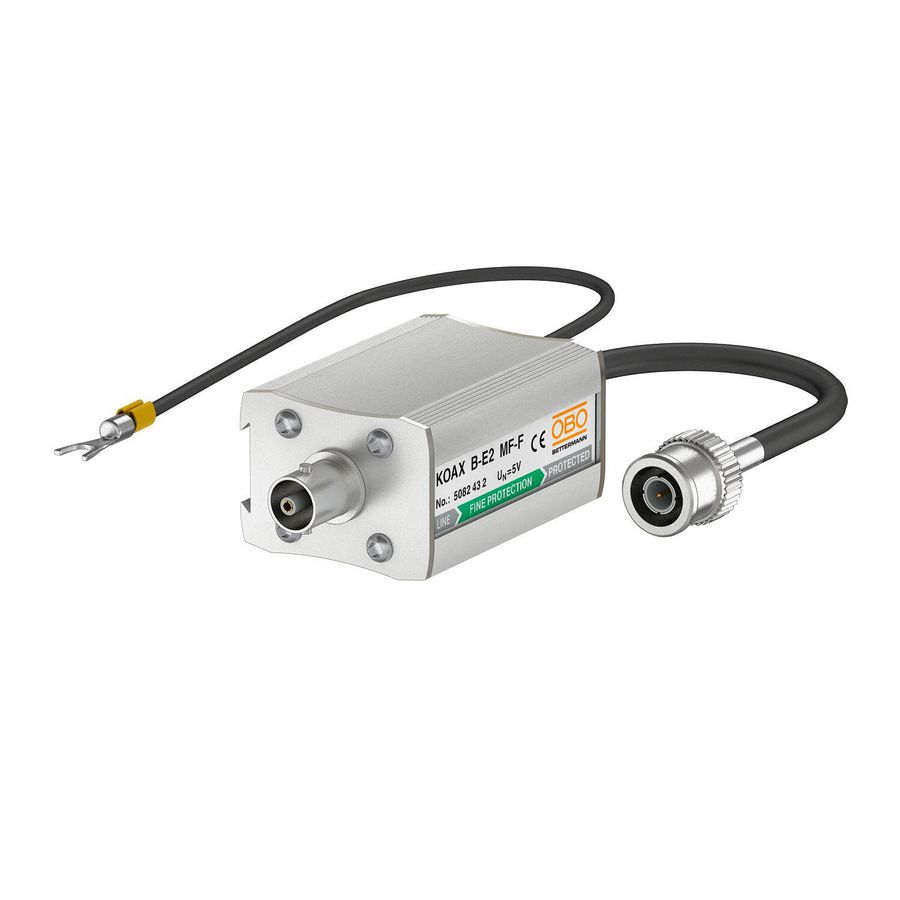 Fijnbeveiliging voor coax netwerk 6.2V