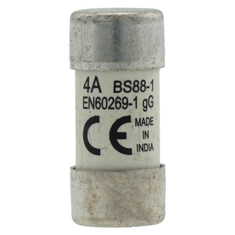 Zekering laagspanning 4A AC 415V 13x29mm gL/gG BS VVE=20