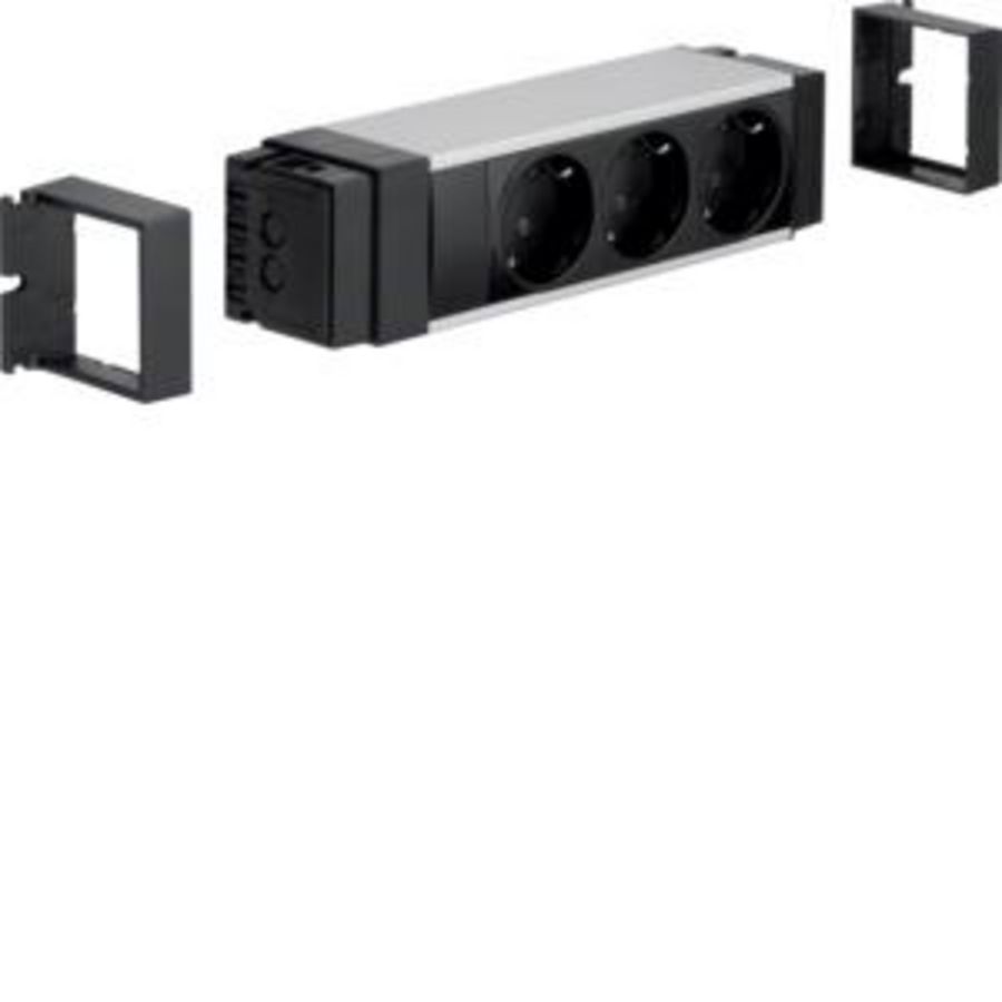 Universele stekkerdoos 3 wcds randaarde te bedraden ingang