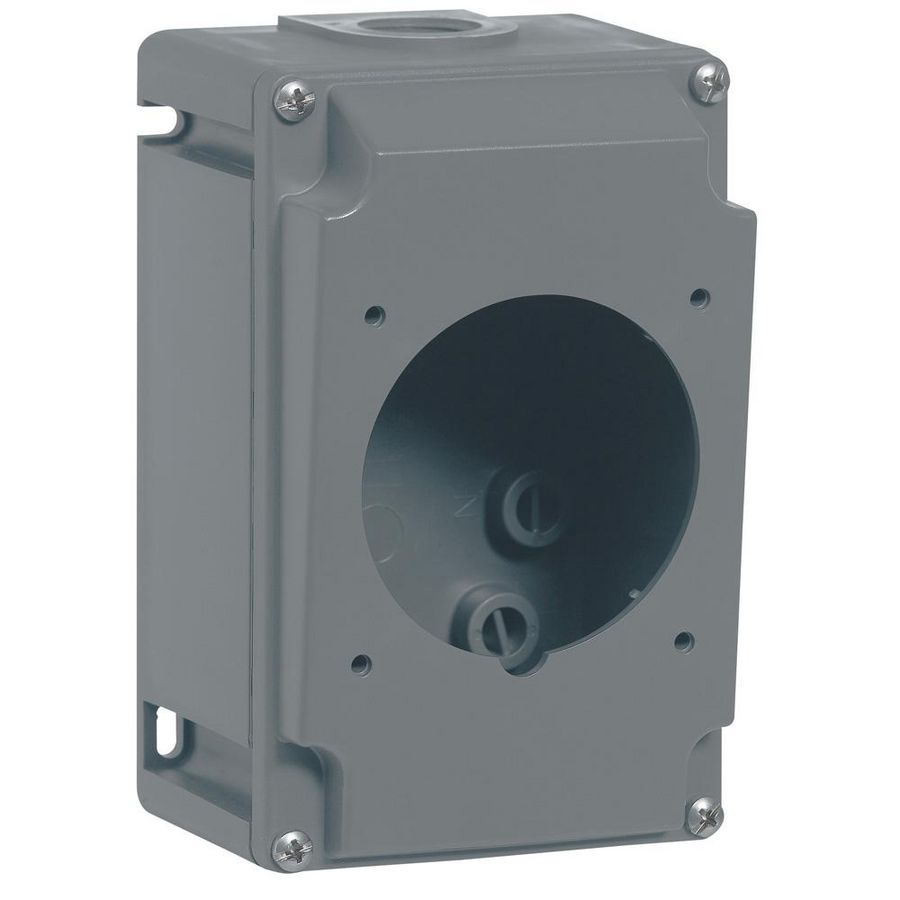 Opbouwdoos 32A 3/4/5-polig kunststof H162mm Hypra