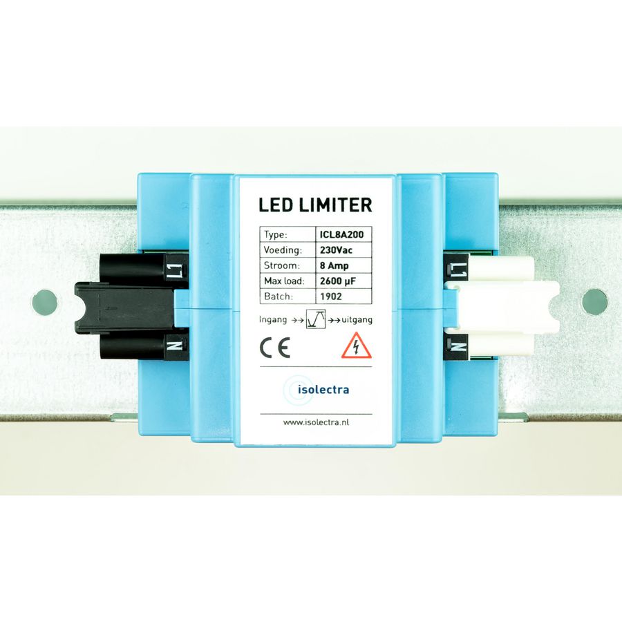 LED limiter / inschakelstroombegrenzer 8A  VVE=20