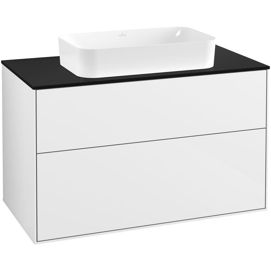 Wastafelonderkast Finion 1000x603x501mm G.White.L F64200GF