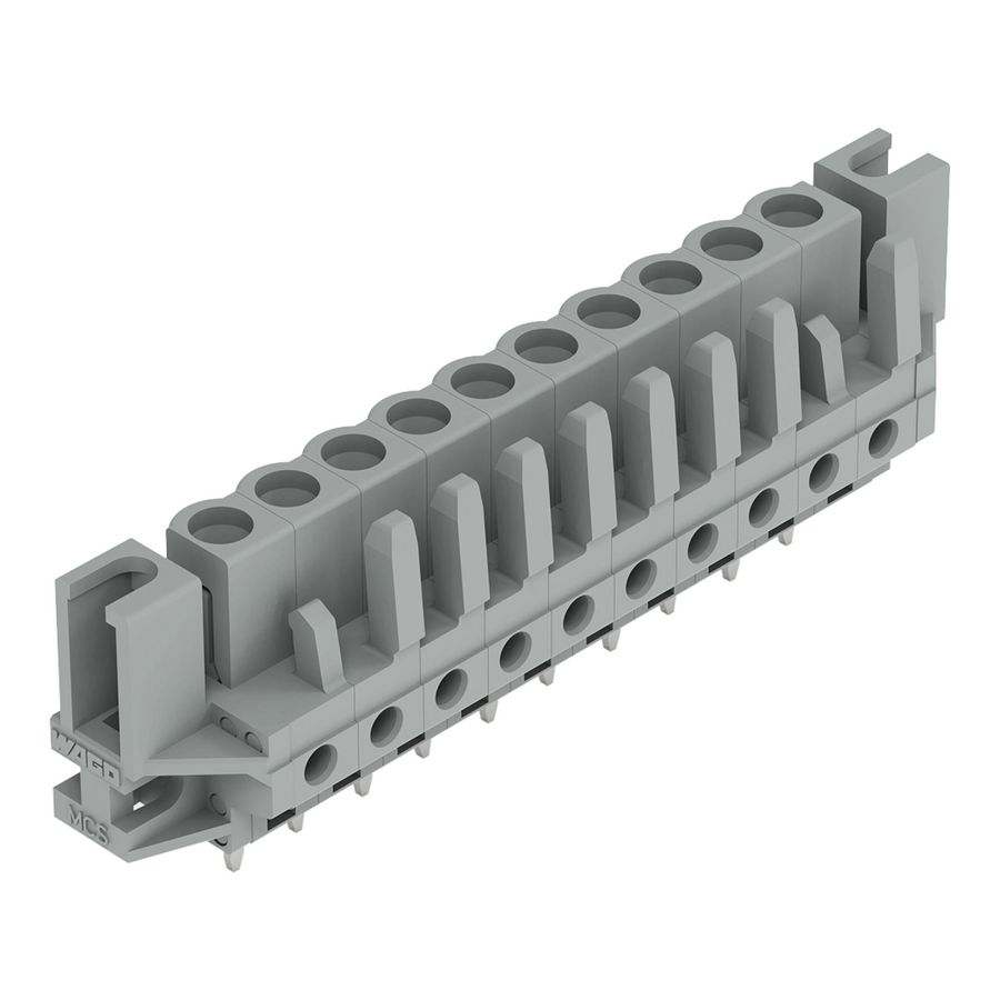 THT FE steker RE raster 5mm grijs 232-140/047-000 VVE=25