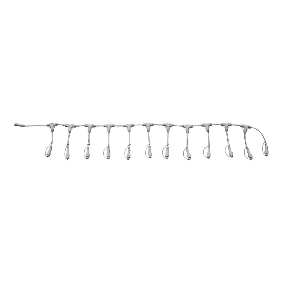 Verlichtingsarmatuur QuickFix 1 ingang-11 uitgang IP67 wit