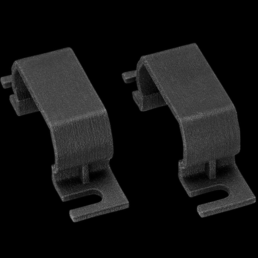 Bevestigingsclip tbv meervoudige t-splitters zwart (AC166 BC/ 3 zw) VVE=10