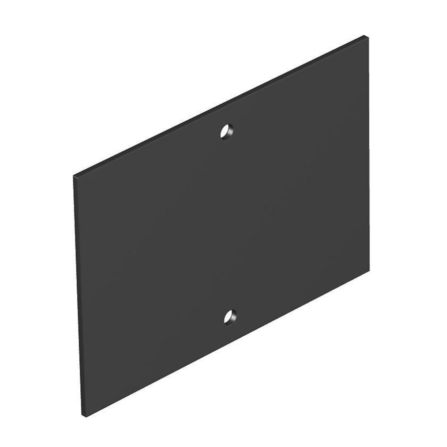 Afdekplaat zonder gatenpatroon voor T4B 110x77mm