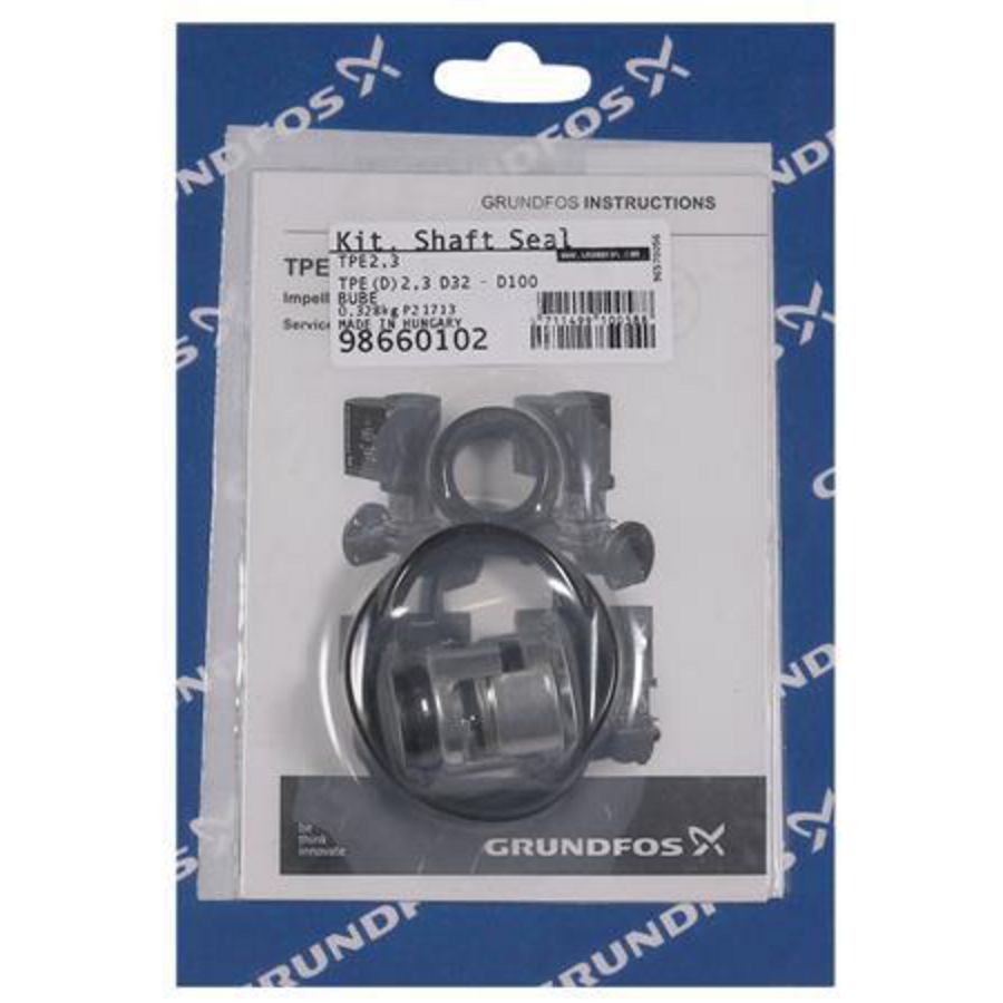 Reserve deel Shaft seal Type B N 16 - BUBE /kit