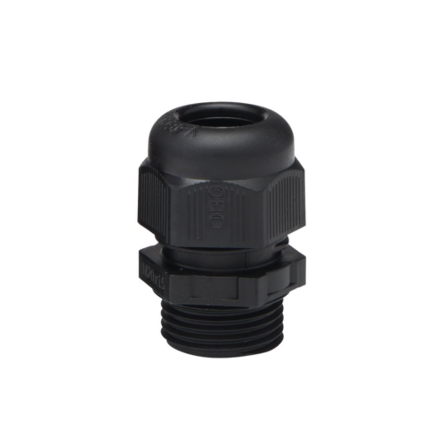 Spuitwaterdichte M20-wartel black
