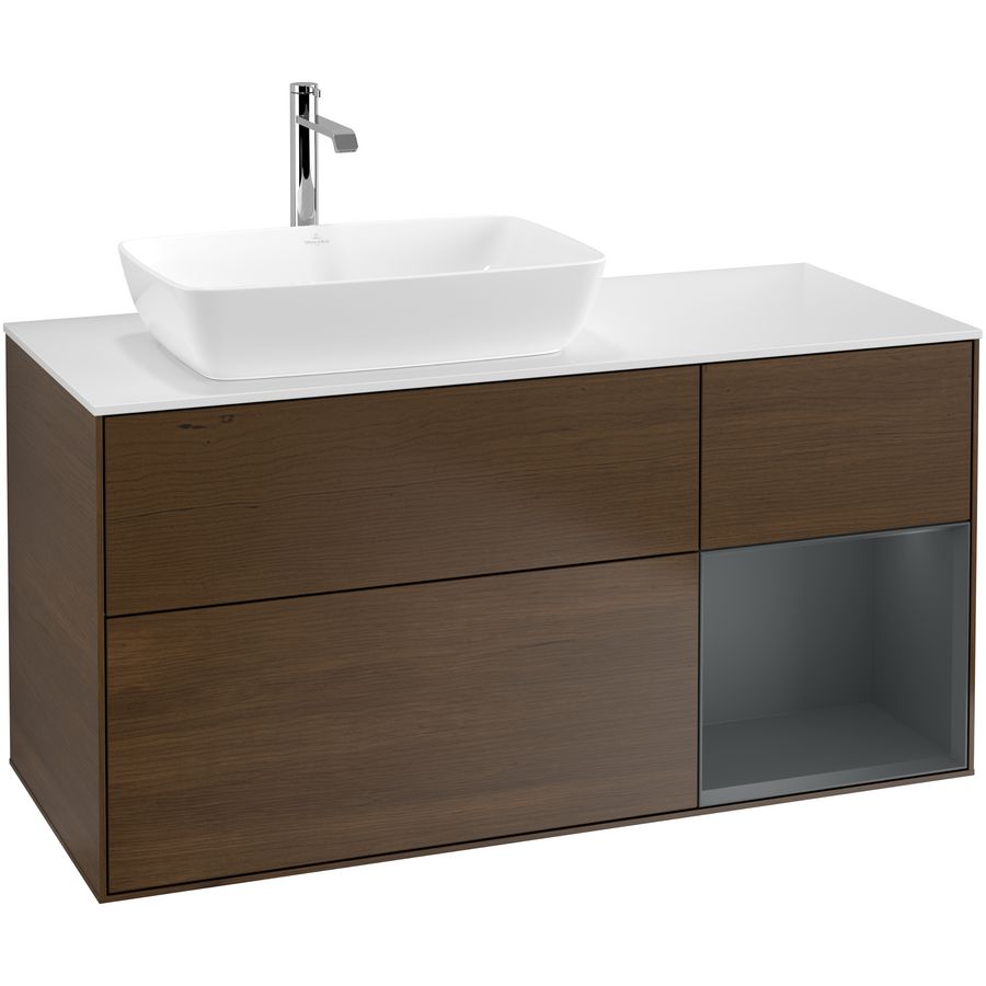 Wastafelonderkast Finion 1200x603x501mm W.Veneer G811HGGN