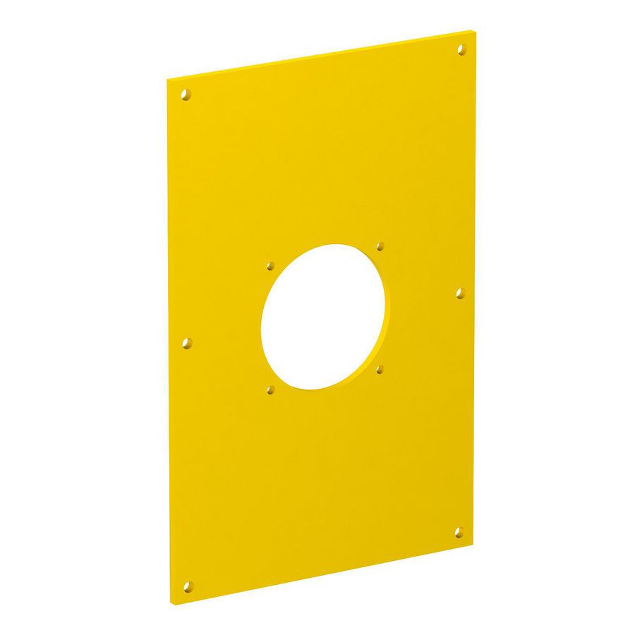 Afdekplaat voor 1xStopcontact 38x38 160x105x3mm