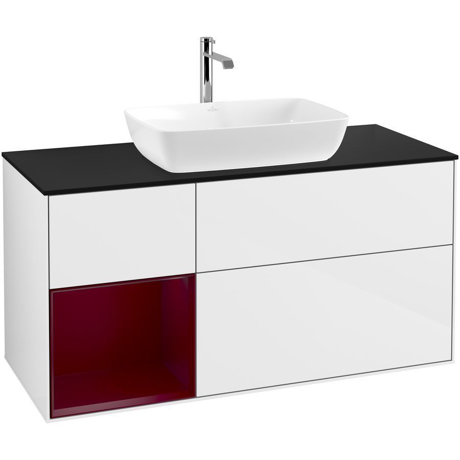 Wastafelonderkast Finion 1200x603x501mm G.White.L G822HBGF