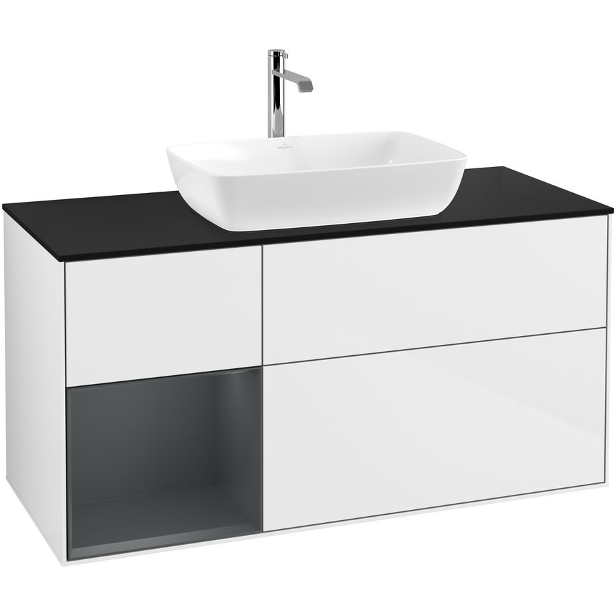 Wastafelonderkast Finion 1200x603x501mm G.White.L G822HGGF
