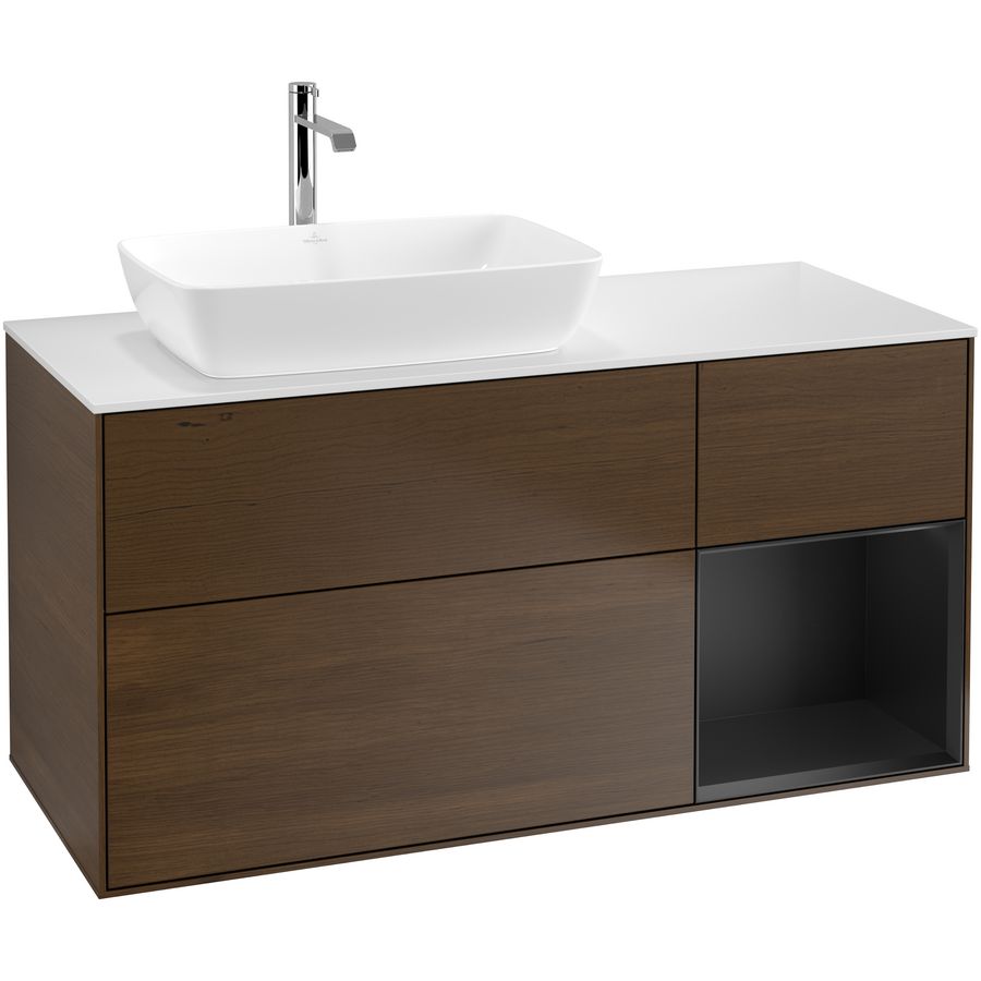 Wastafelonderkast Finion 1200x603x501mm W.Veneer G811PDGN