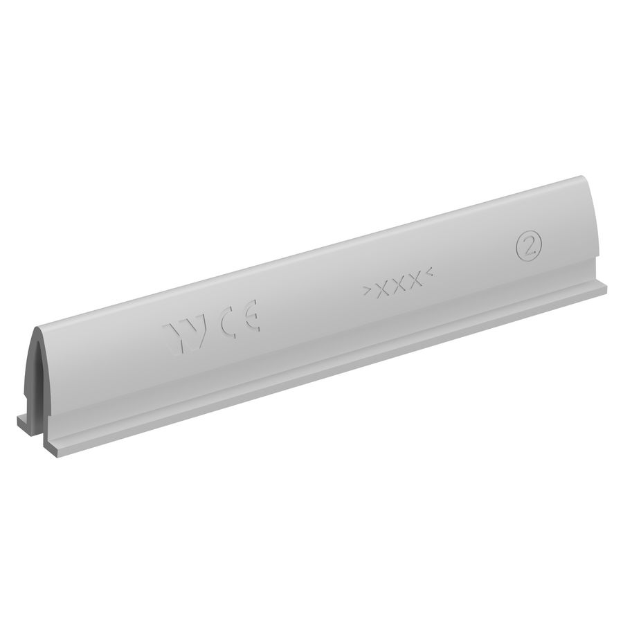 Lameldrager wandgoot ventilatie RIB koppelstuk WGX