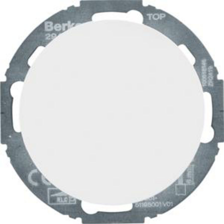 Univ. draaidimmer (R L C LED) soft-klik berker R.classic pw