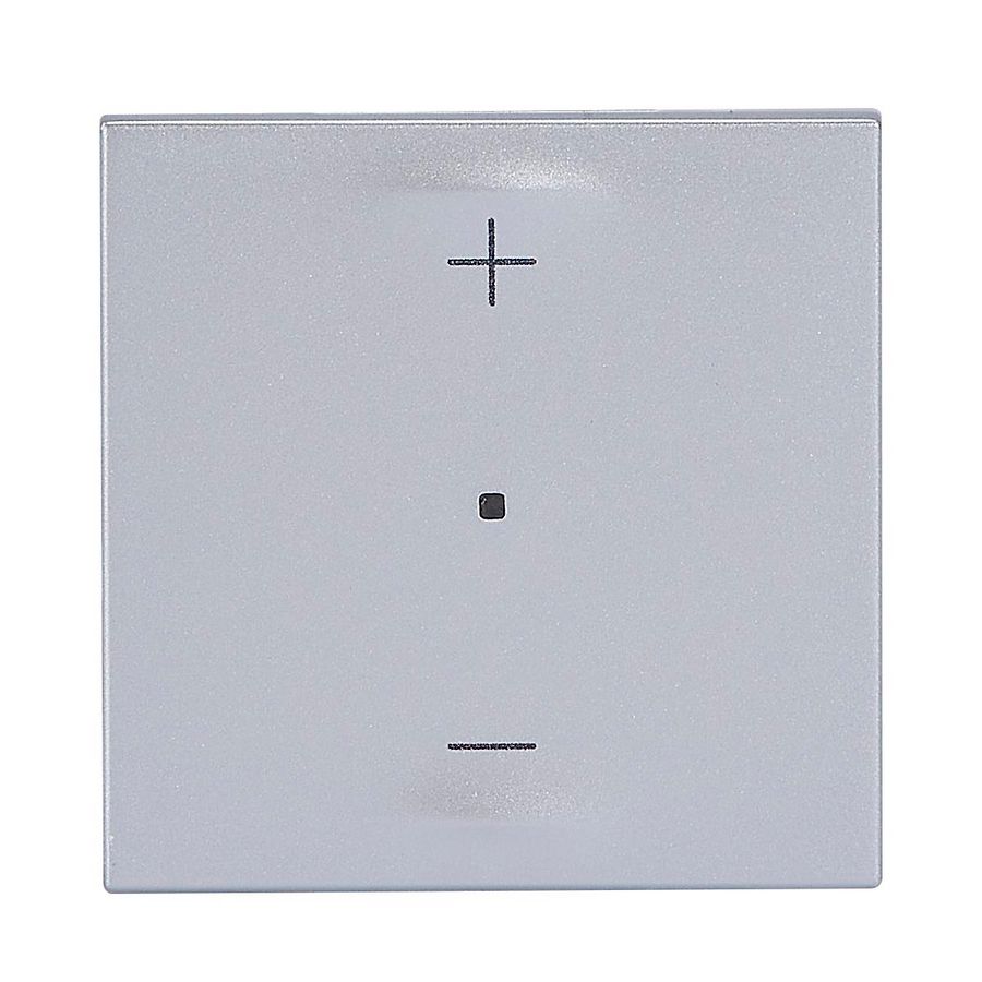 Dimmer 3-draads 0-150W 2 modulen ALU Mosaic
